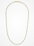 Desmos Two Tone Sfera Necklace 18"