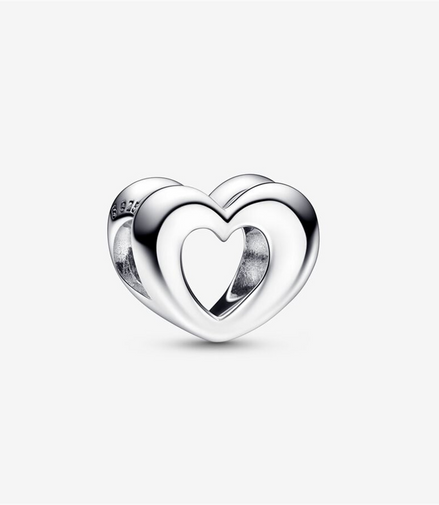 Pandora Moments Radiant Open Heart Charm