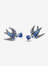 Pandora Moments Sparkling Swallow Stud Earrings