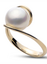 Imperial Deltah 14KT Yellow Gold Freshwater Pearl Ring