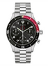 Bulova Special Edition Marine Star Heritage Chronograph Archive Series Black Dial Stainless Steel Watch