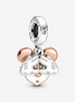 Pandora Disney Mickey Mouse Double Dangle Charm