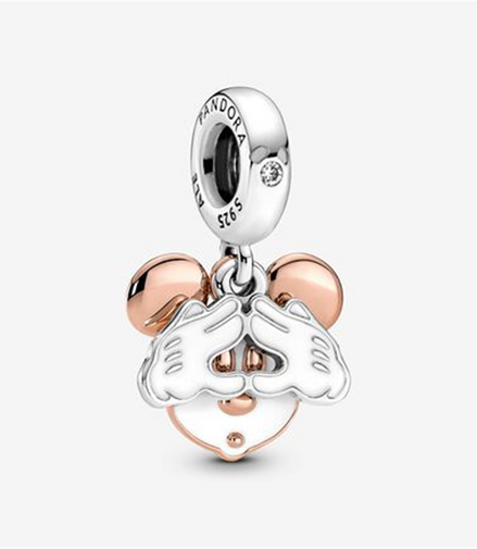 Pandora Disney Mickey Mouse Double Dangle Charm