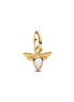 Pandora White Bee Mini Dangle Charm
