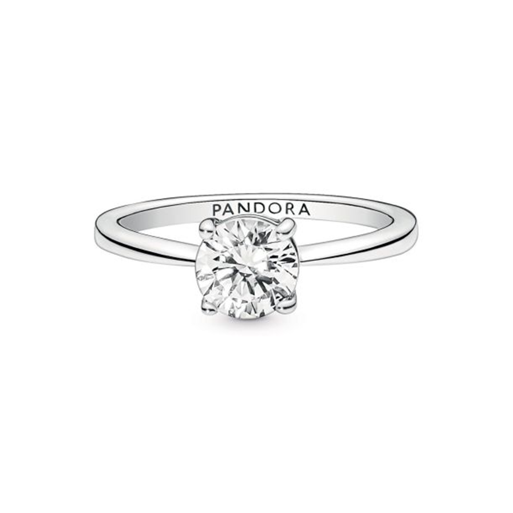 Pandora Sparkling Solitaire Ring Size 6