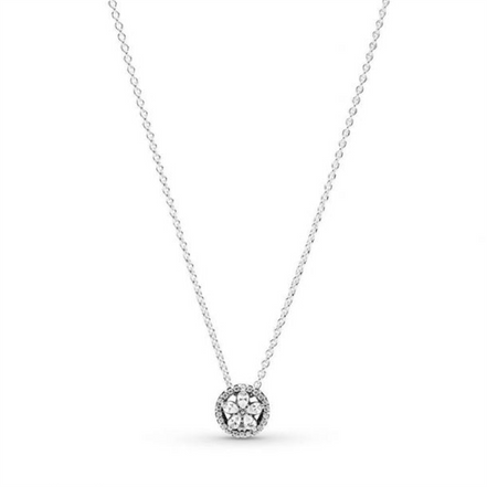 Pandora Timeless Sparkling Snowflake Collier Necklace