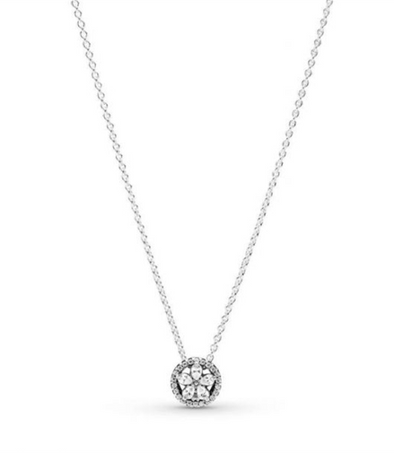 Pandora Timeless Sparkling Snowflake Collier Necklace
