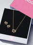 Pandora Timeless Sparkling Infinity Heart Jewelry Gift Set