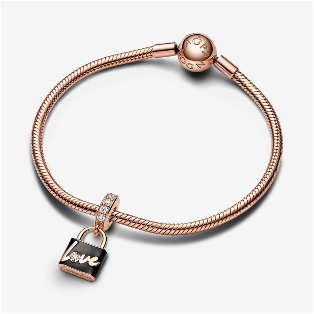 Pandora Moments Love Padlock Dangle Charm