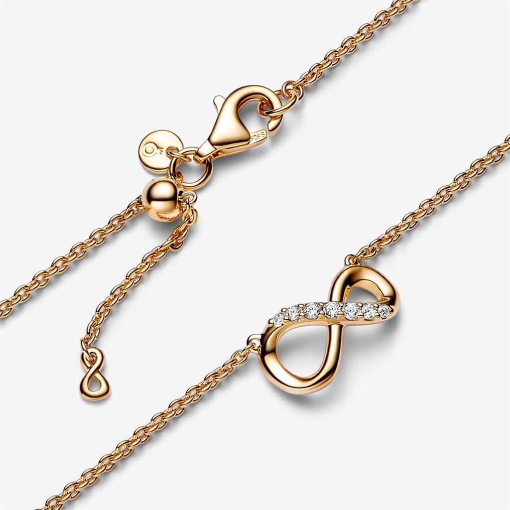 Pandora Moments Sparkling Infinity Collier Necklace