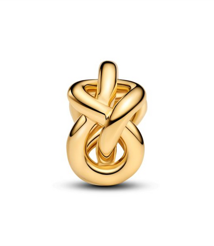 Pandora Infinity Knot Gold-Plated Charm