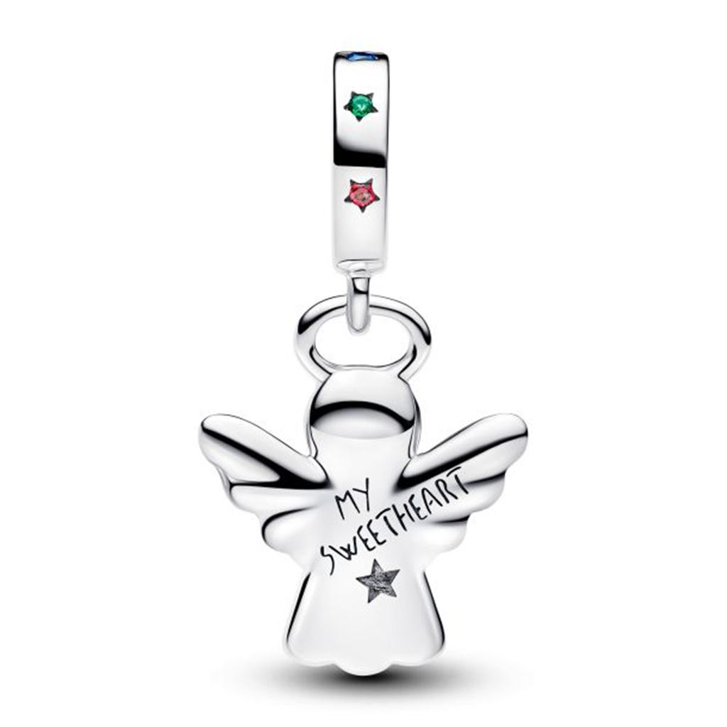 Pandora Gingerbread Angel Dangle Charm