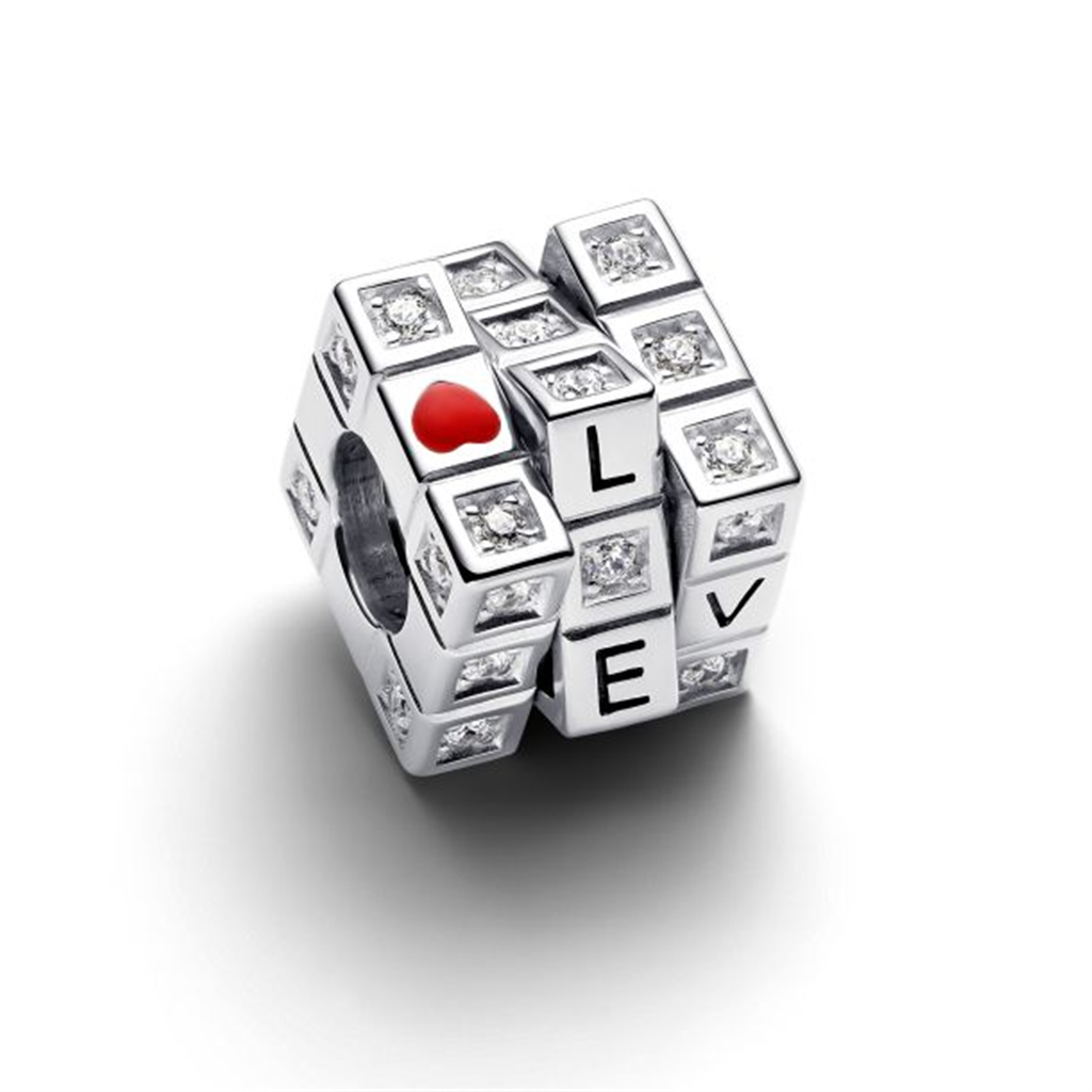 Pandora Moments Moveable Toy Cube Charm