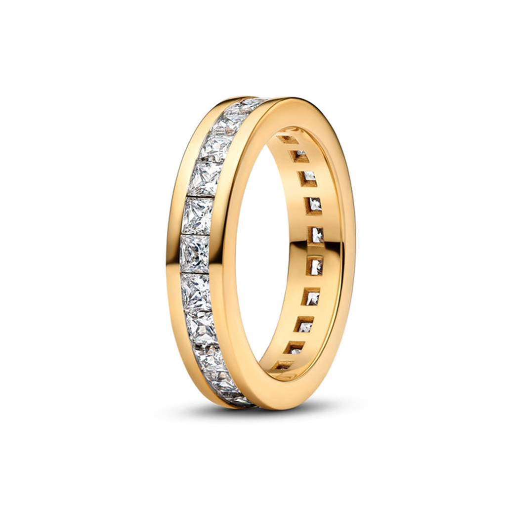 Pandora Timeless Eternity Channel Ring Size 7