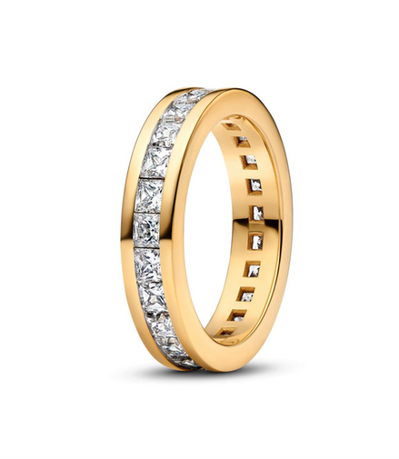 Pandora Timeless Eternity Channel Ring Size 7
