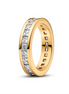 Pandora Timeless Eternity Channel Ring Size 7.5