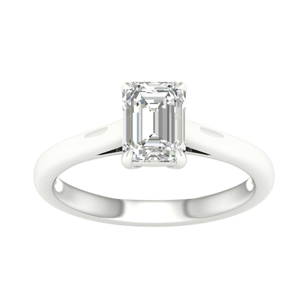 Revelation Lab Grown 1.25 CT Emerald Cut Diamond Engagement Ring