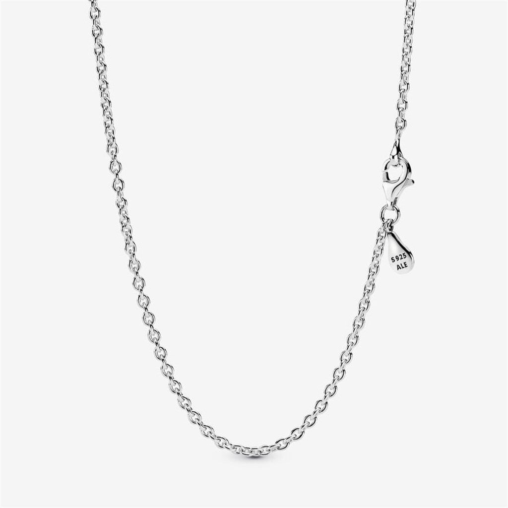 Pandora Moments Silver Cable Chain Necklace 45 cm