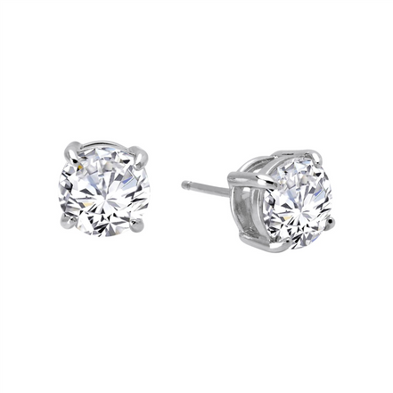 Lafonn 3 CTW Simulated Diamond Round Stud Earrings