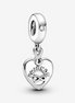 Pandora Moments Friends Forever Heart Dangle Charm