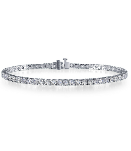 LaFonn  6 CTW Simulated Diamond Classic Tennis Bracelet