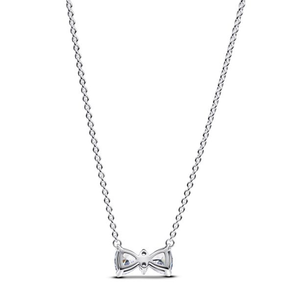 Pandora Timeless Sparkling Bow Necklace 45 cm