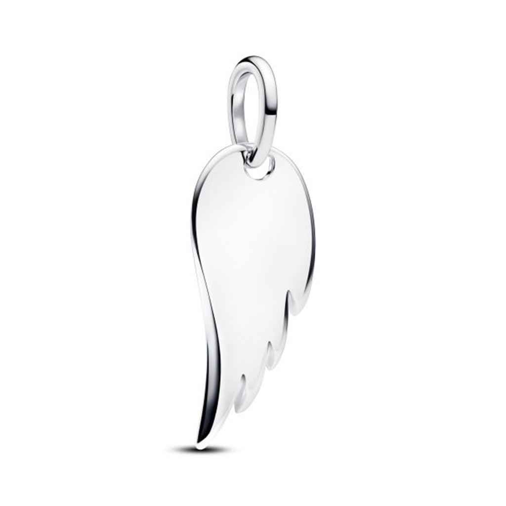 Pandora Engravable Angel Wing Tag Pendant