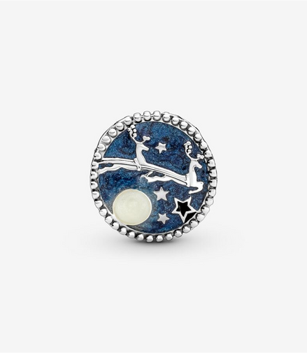 Pandora Moments Santa And the Reindeer Charm