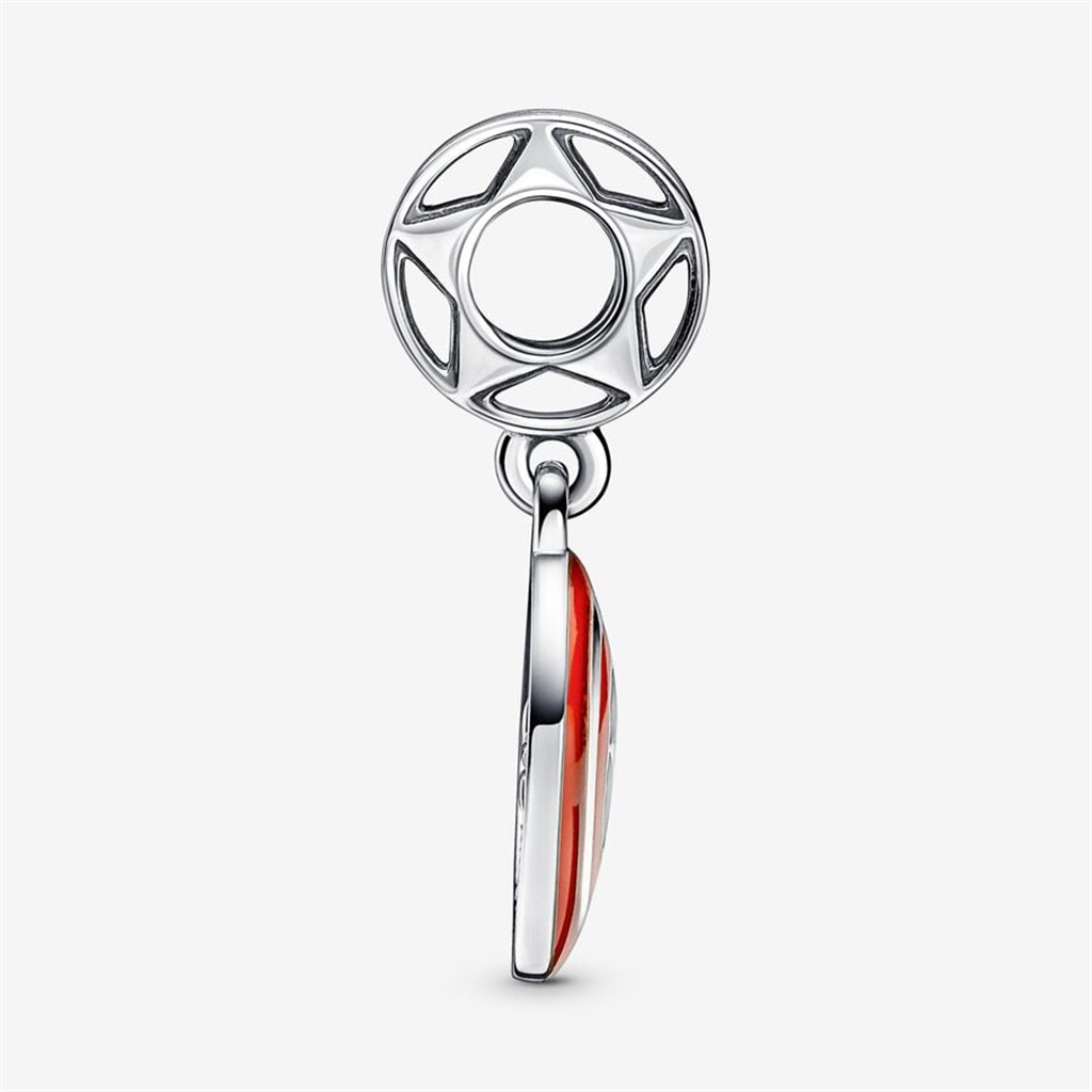 Pandora Marvel The Avengers Captain America Shield Dangle Charm