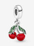 Pandora Moments Asymmetrical Cherry Fruit Dangle Charm