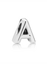 Pandora Moments Letter A Alphabet Charm