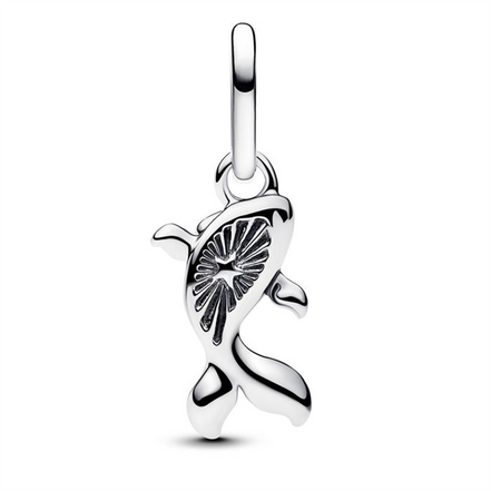Pandora Red Murano Glass Koi Fish Mini Dangle Charm