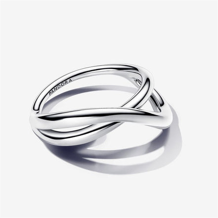 Pandora Essence Organically Shaped Infinity Ring Size 6
