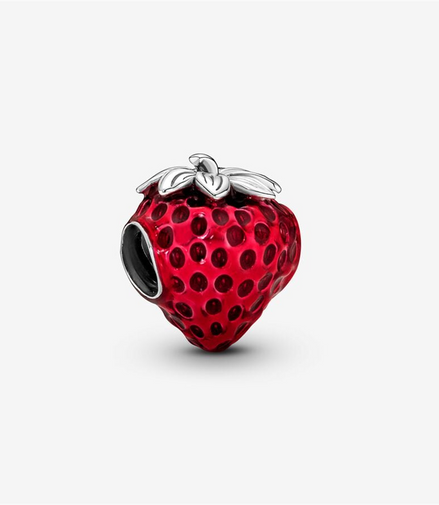 Pandora Moments Seeded Strawberry Fruit Charm