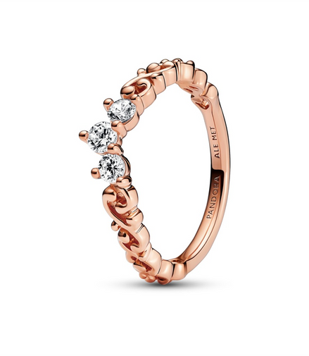Pandora Timeless Regal Swirl Tiara Ring Size 6