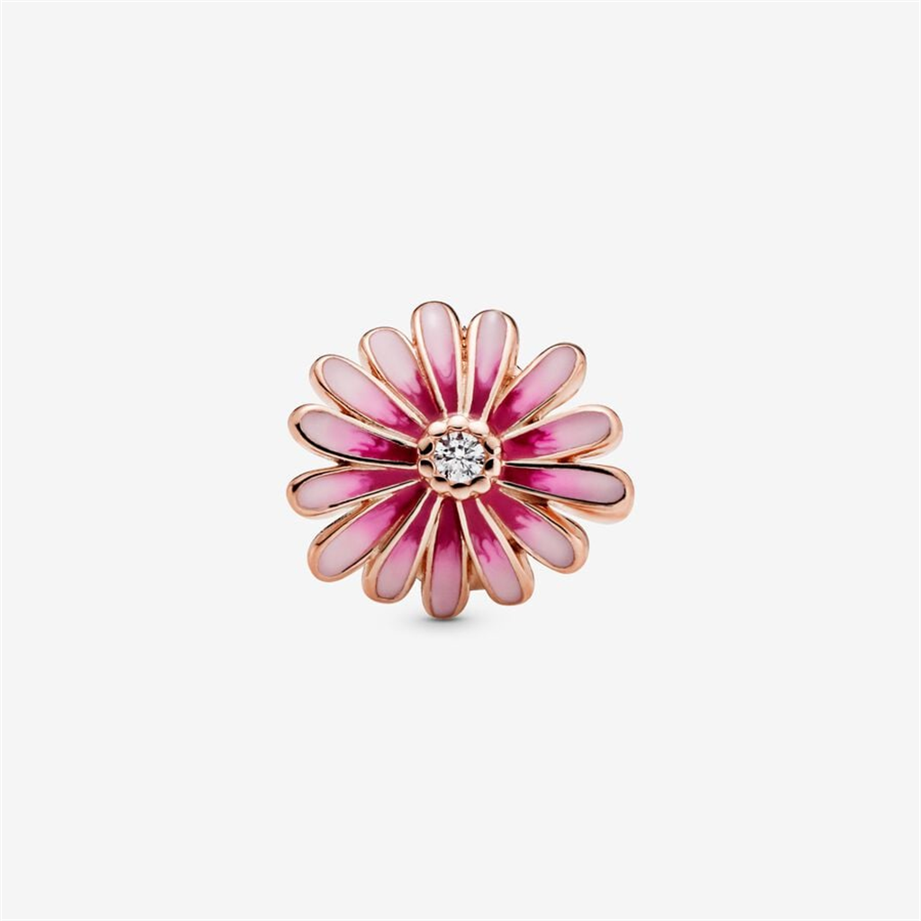 Pandora Moments Pink Daisy Charm