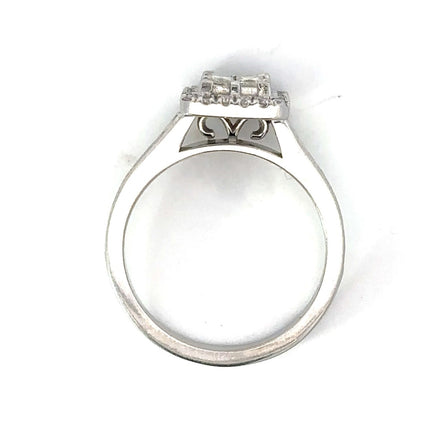Diamond Engagement Ring Set 1.20ctw