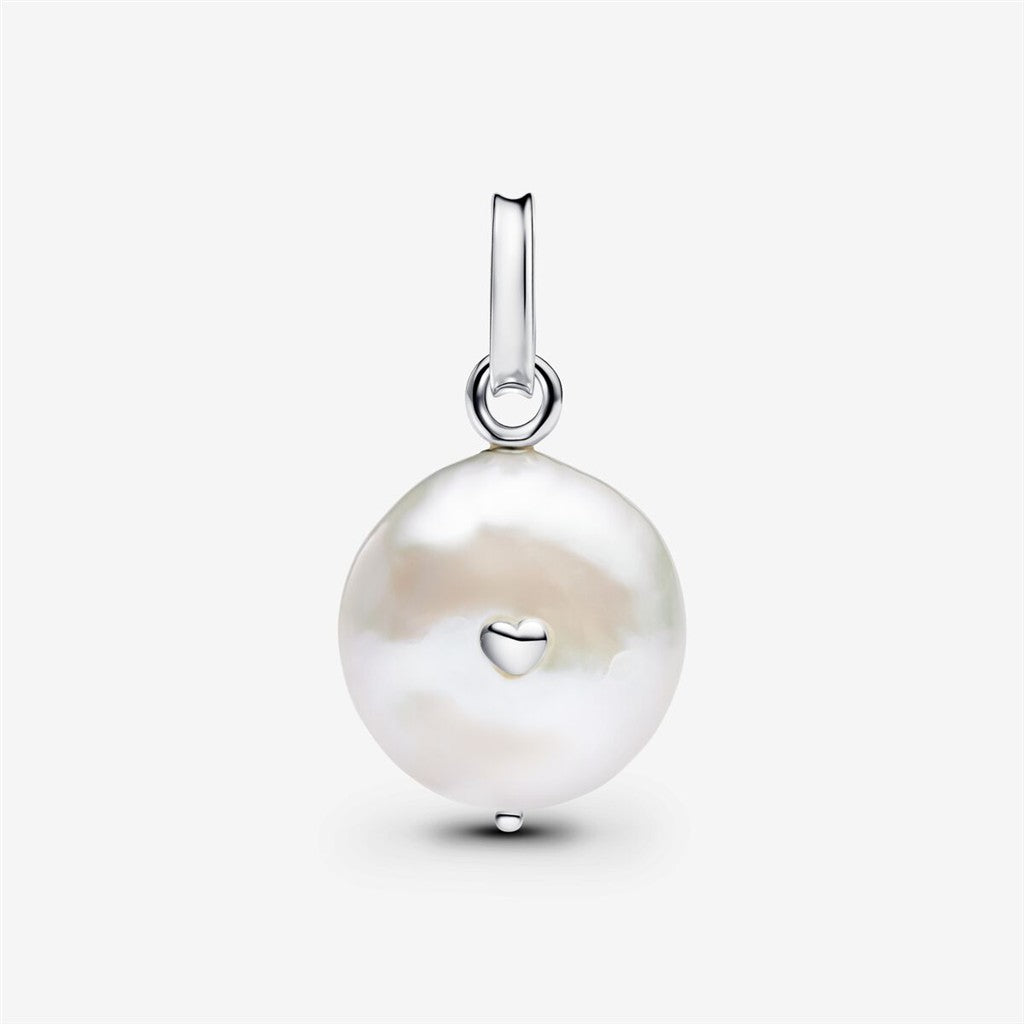 Pandora Moments Treated Freshwater Cultured Baroque Pearl Mom Dangle Charm