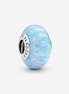 Pandora Moments Opalescent Ocean Blue Murano Charm
