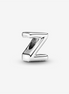 Pandora Moments Silver Letter Z Charm