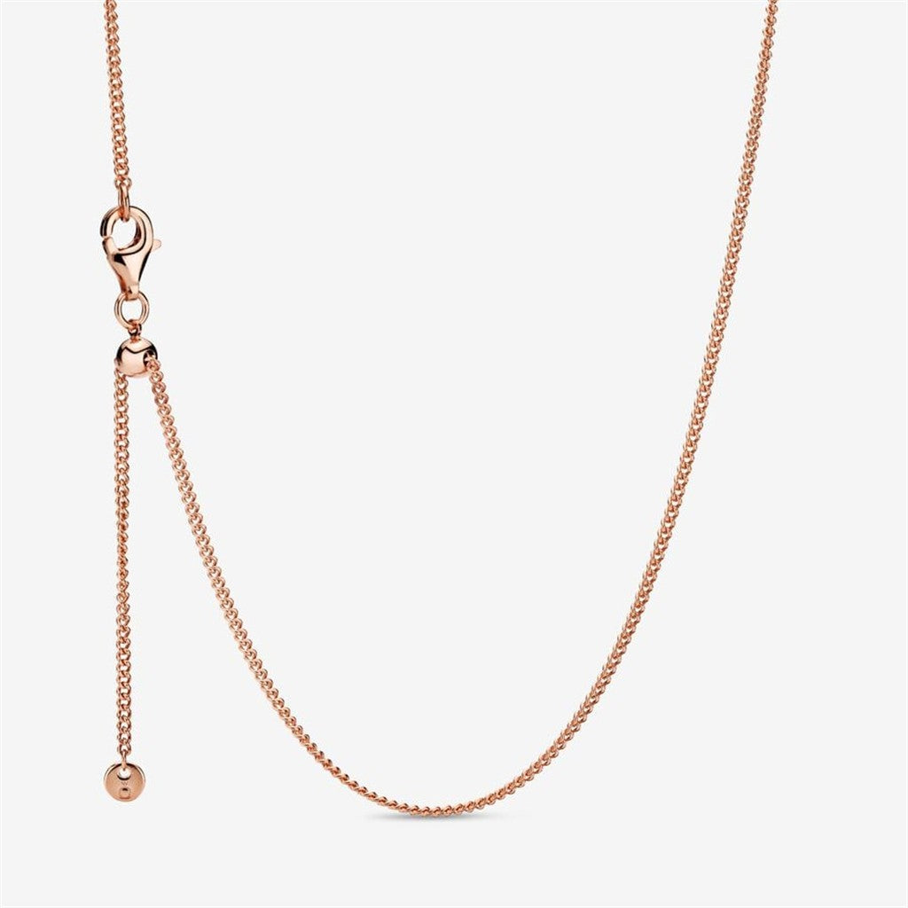 Pandora Moments Adjustable Curb Chain Necklace 60 cm