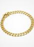 Desmos Men's 18K Gold Plated Miami 250 Cuban Bracelet