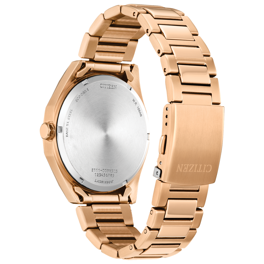 Citizen Odyn Eco-Drive Gold Tone Weekender Green Dial Bracelet Watch