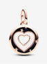 Pandora ME Hearts Medallion Charm
