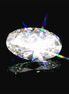 Lab Grown 4.10 ct Oval Diamond