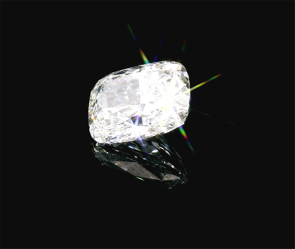 2.58 ctw F VS1 Lab Grown Cushion-Cut Diamond