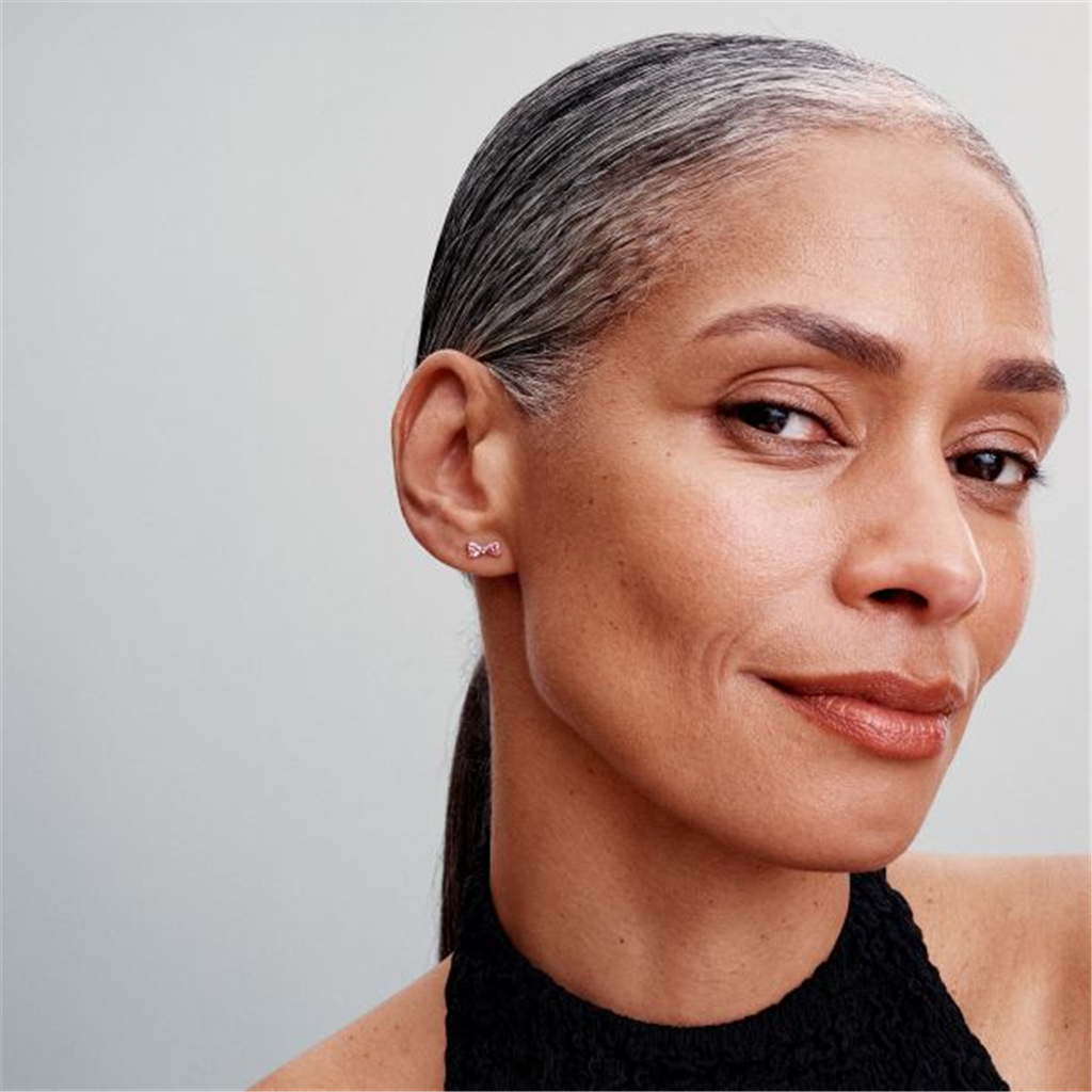 Pandora Timeless Sparkling Pink Bow Stud Earrings