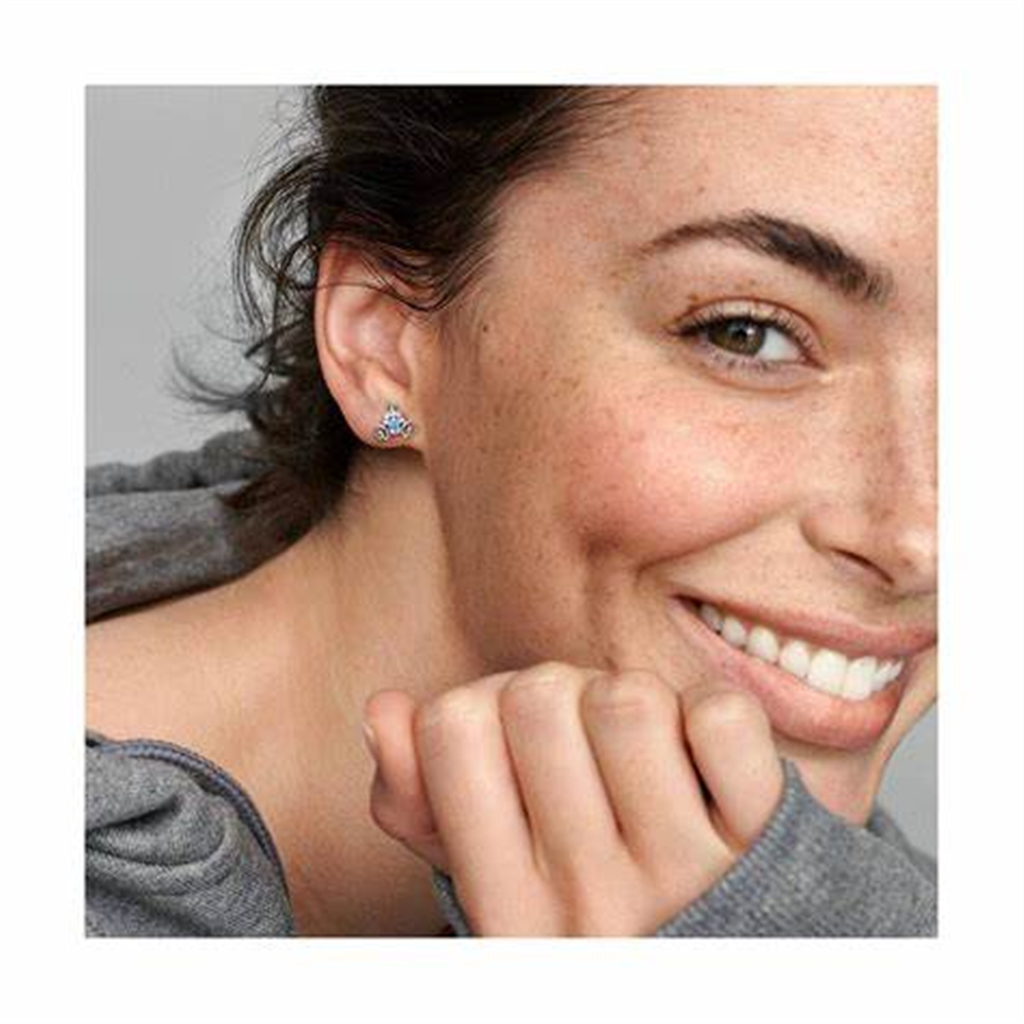 Pandora Disney Cinderella Pumpkin Coach Stud Earrings