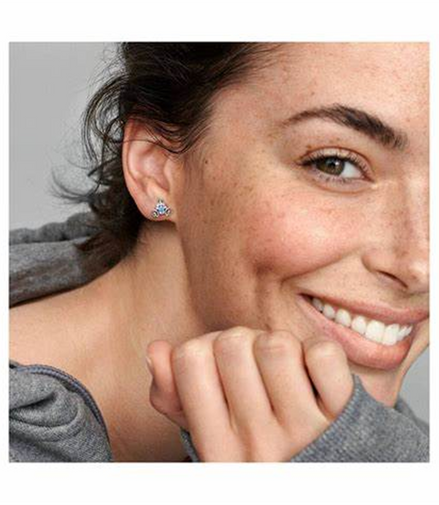 Pandora Disney Cinderella Pumpkin Coach Stud Earrings