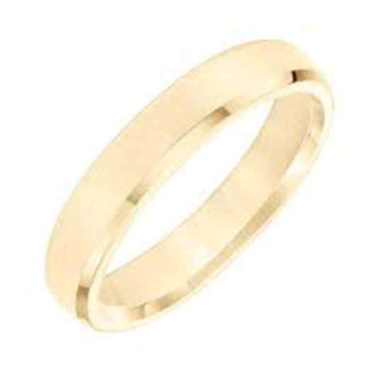 Men's 14k Yellow Gold Wedding Band